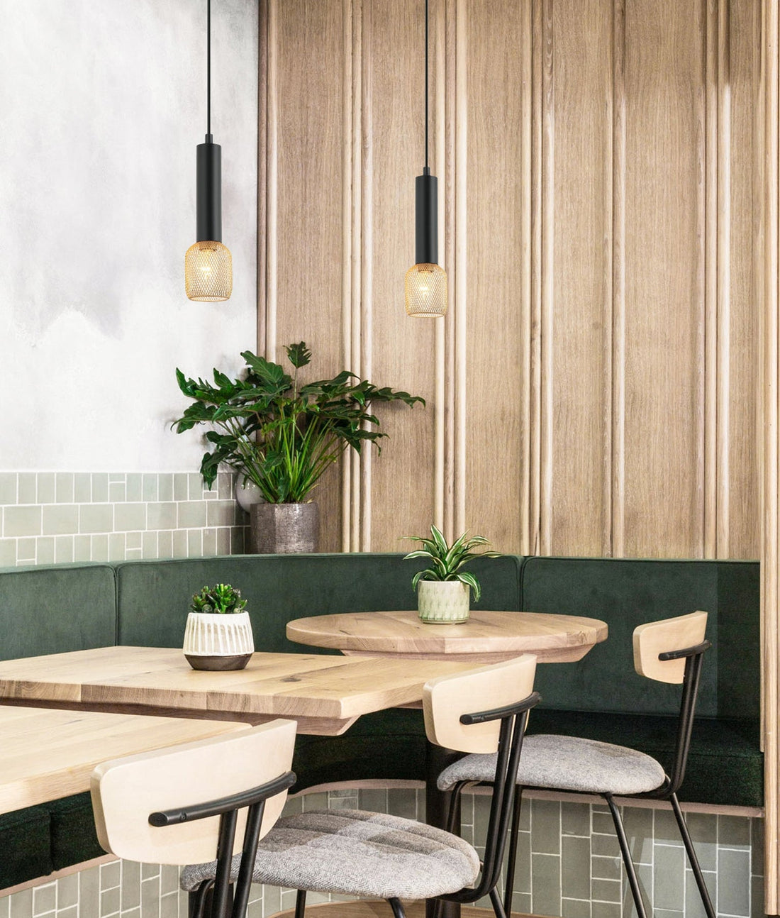 Mikro Pendant Light Matt Black