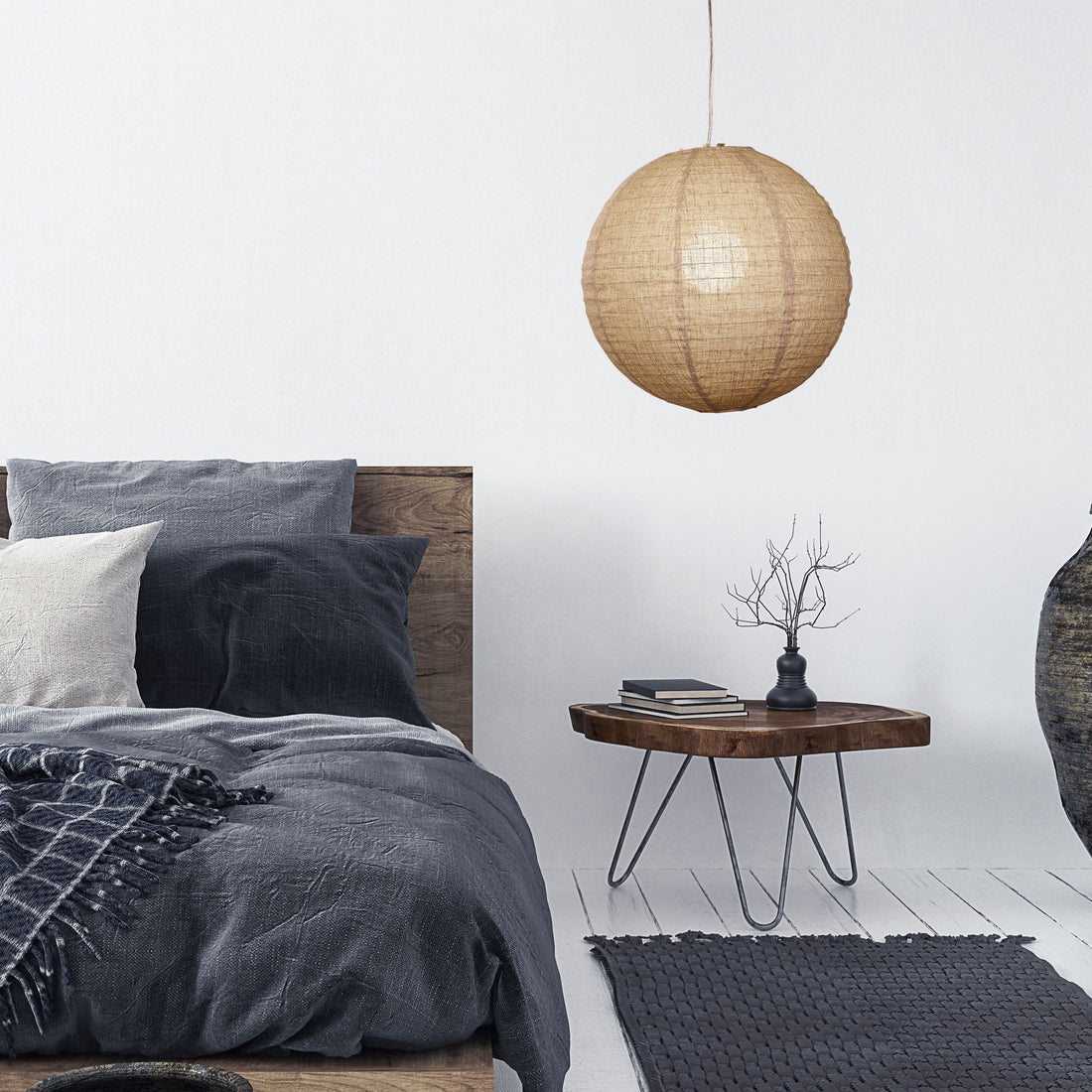 Kanto Flax Linen Shade Only 40cm