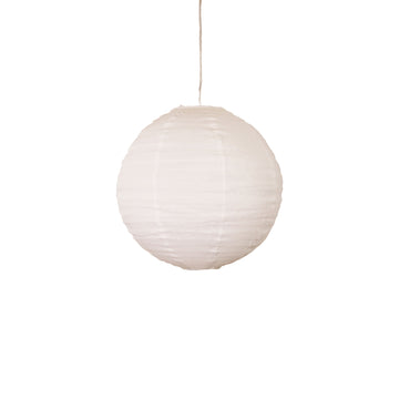 Kanto Round Linen Shade White 40cm