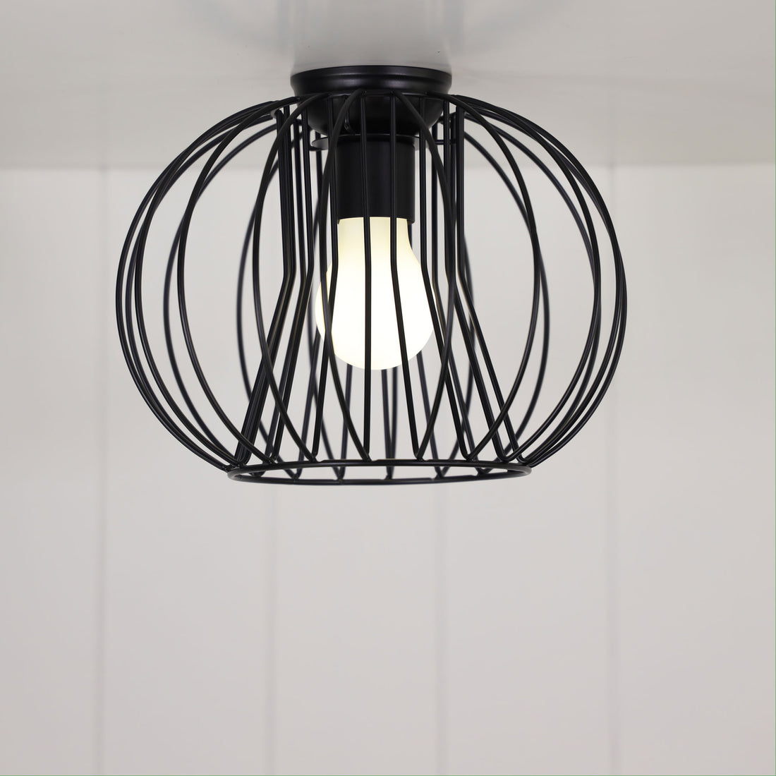 Malo Industrial Style DIY Shade Black 25cm