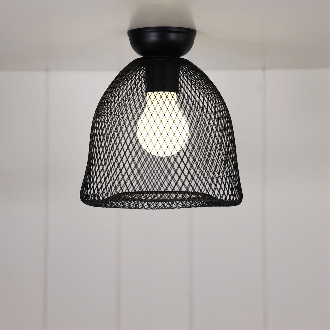 Tellis Industrial Style DIY Shade Black 18cm