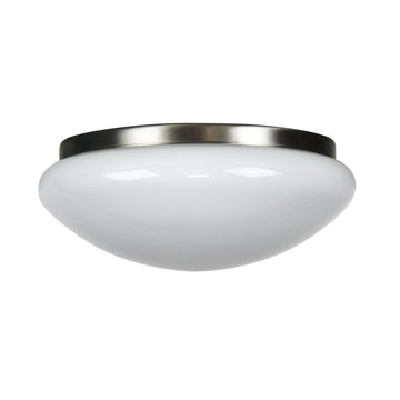 Clipper Brushed Chrome Ceiling Light