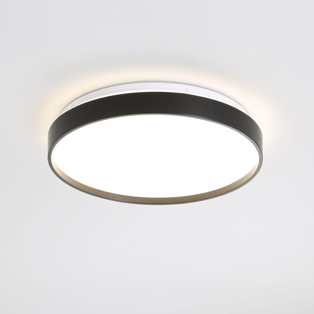 Leena Tri-Colour LED Ceiling Light Black 38cm