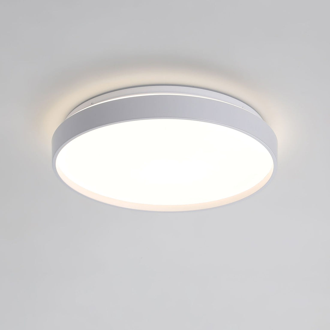 Leena Tri-Colour LED Ceiling Light White 38cm