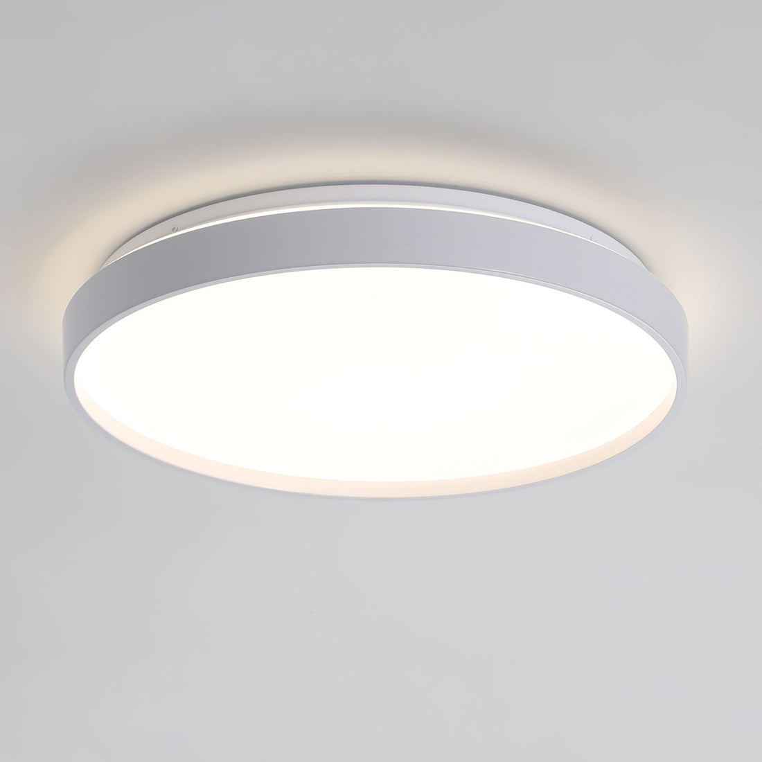 Leena Tri-Colour LED Ceiling Light White 48cm