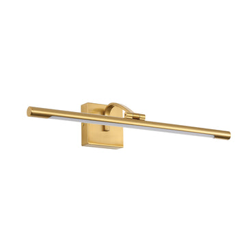 Kinden Tricolour LED Wall Light Satin Brass