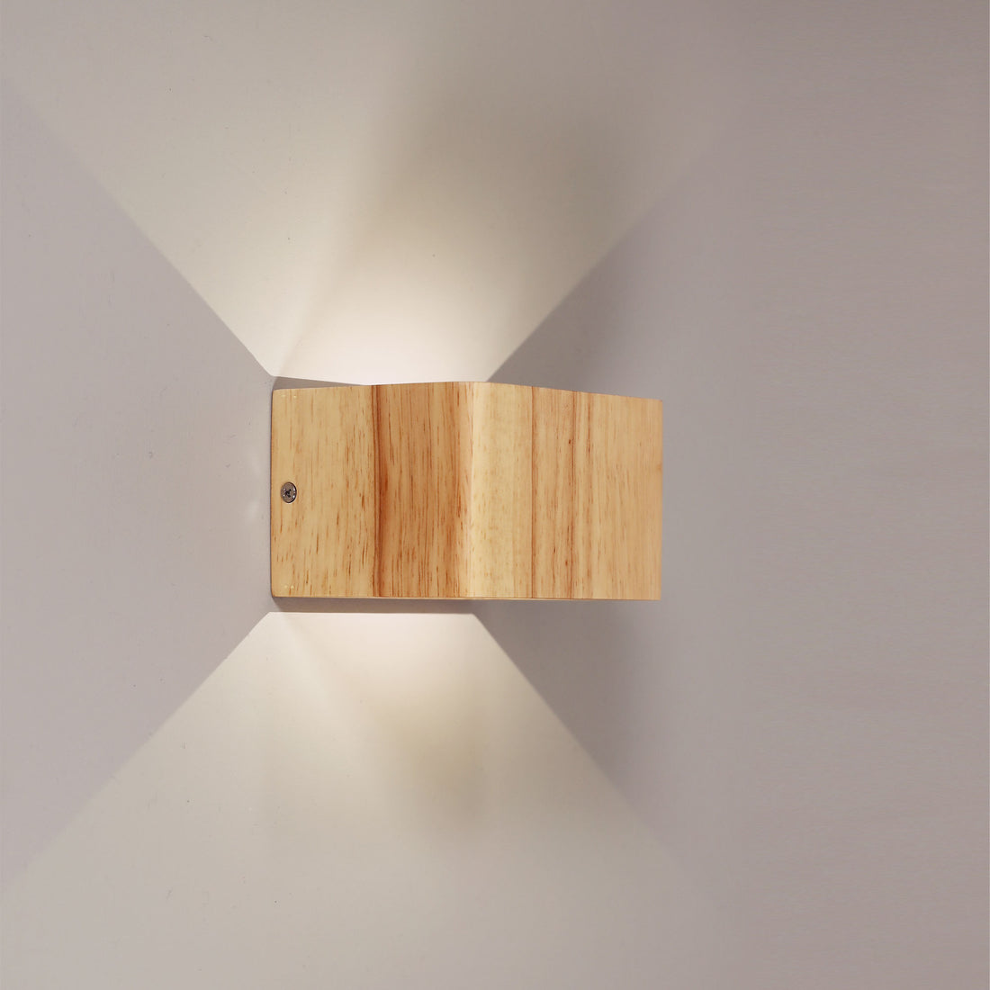 Vidar Wall Light Timber 3w 4000k