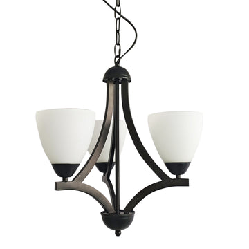 Roxby 3 Light Traditional Metal Pendant Light
