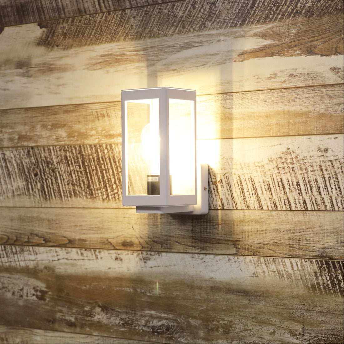 Portico Outdoor Wall Light White