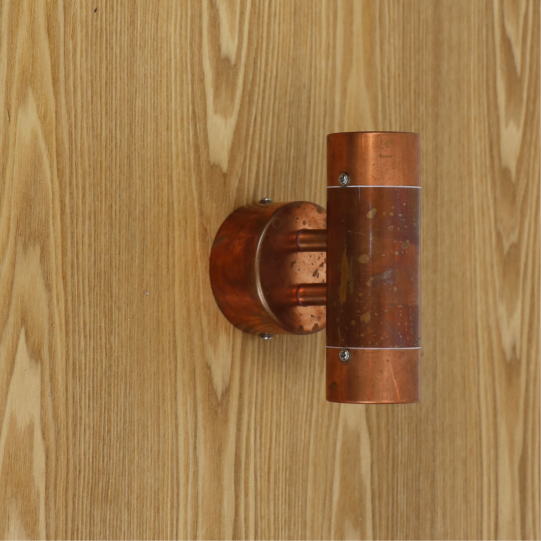 Comma Outdoor Up-Down Wall Light Copper 2lt 240v