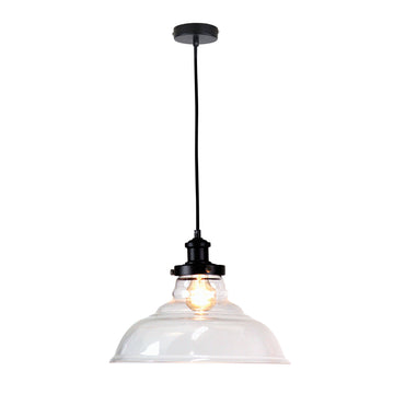 Toledo Classic Clear Glass Pendant Light