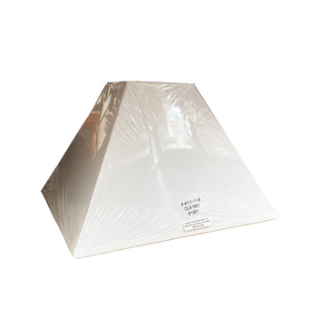 Square Cotton Table Lamp Shade White 28cm