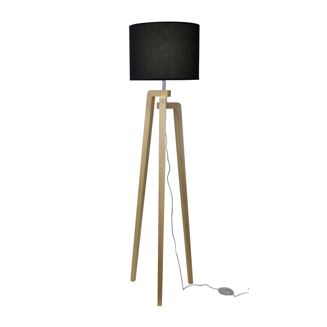 Lund Complete Floor Lamp Black
