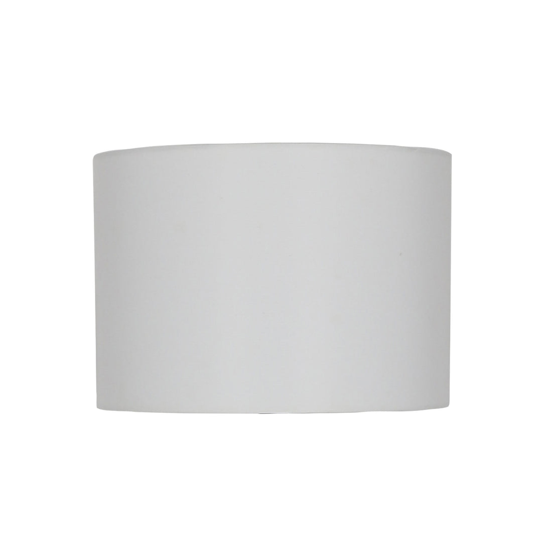 Spindle Linen Drum Lamp Shade White 40cm