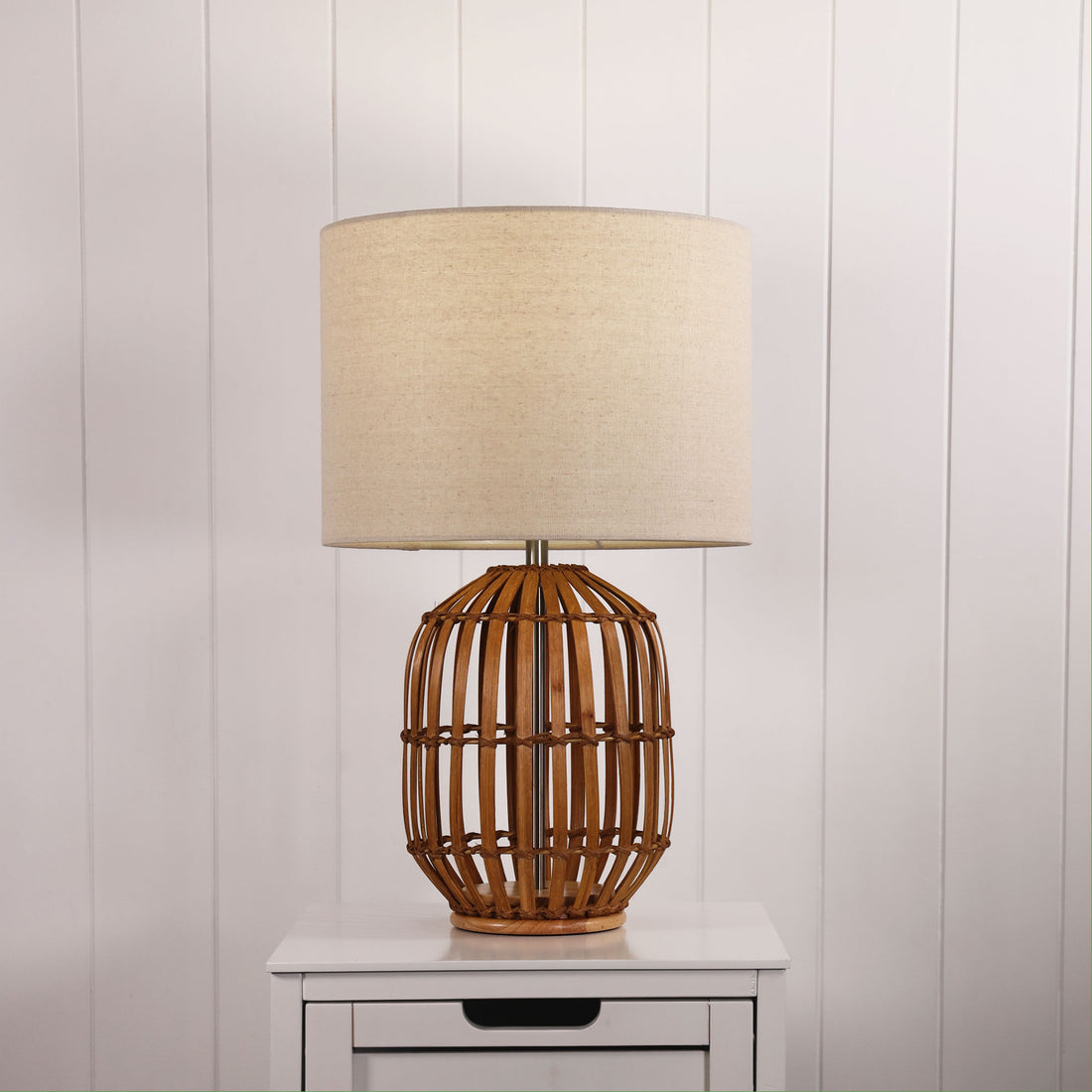 Tegal Bamboo Table Lamp