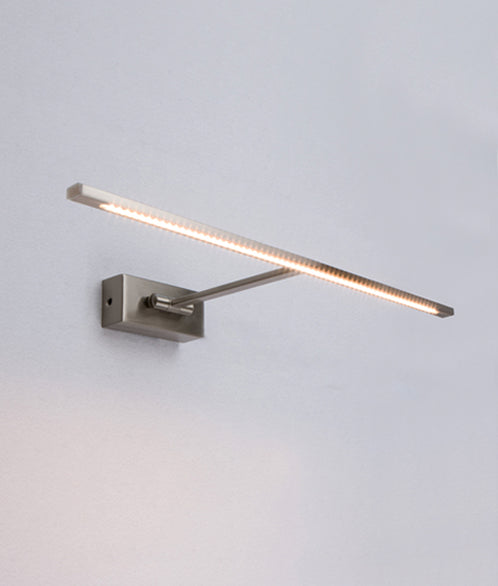 Paris City Series Adjustable Wall Light Satin Chrome