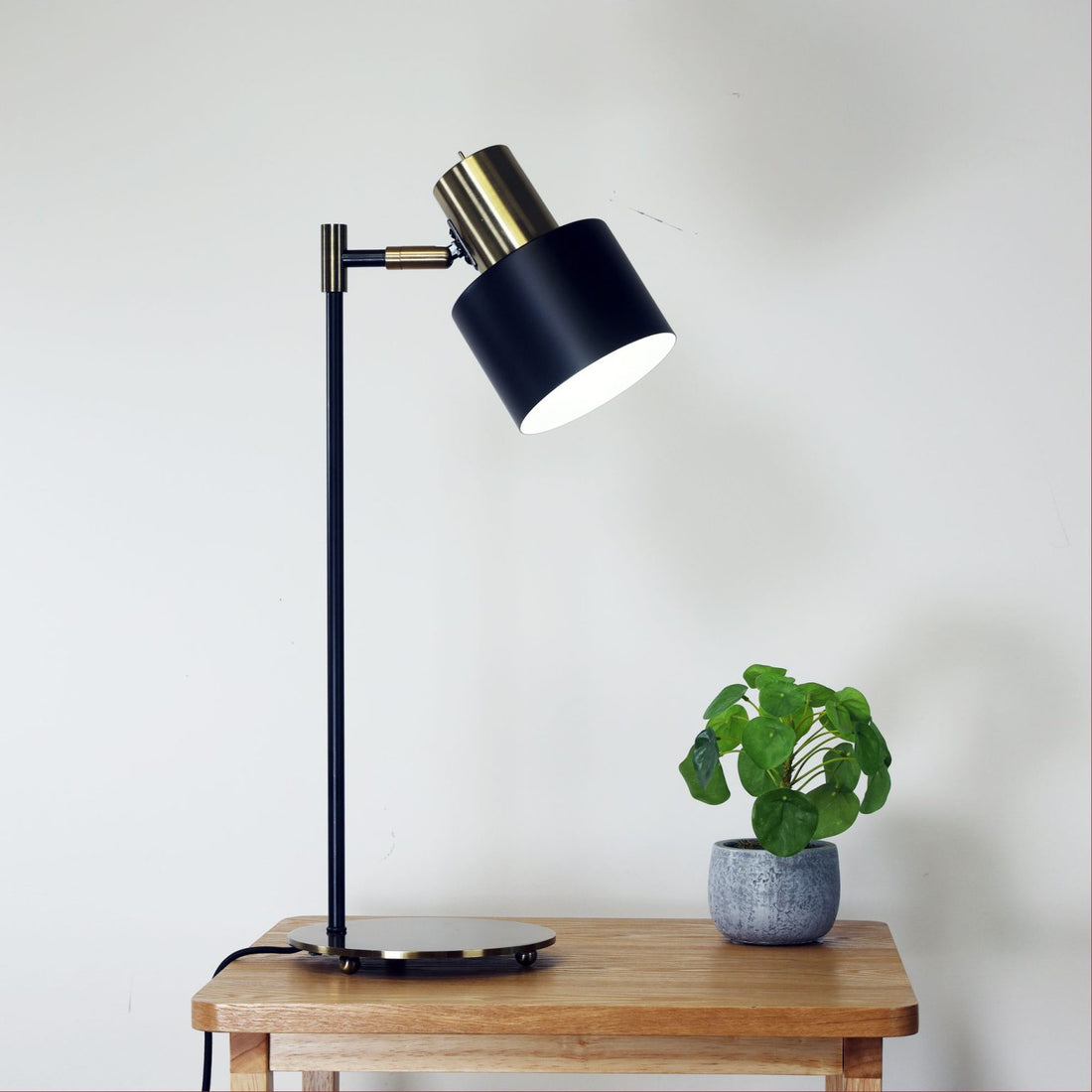 Ari Mid-Century Table Lamp-Antique Brass