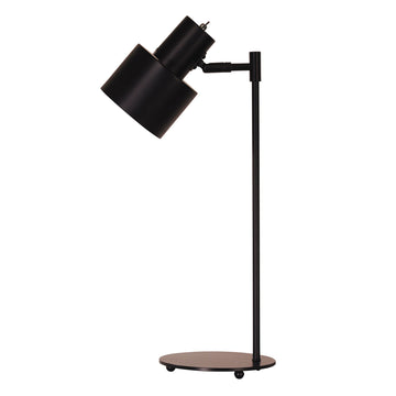 Ari Mid-Century Table Lamp-Black