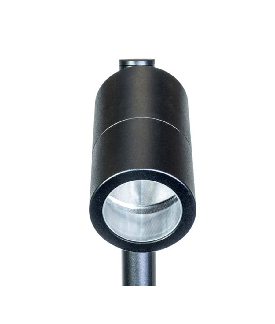 Garden Spike Light Single Adjustable IP65 Black