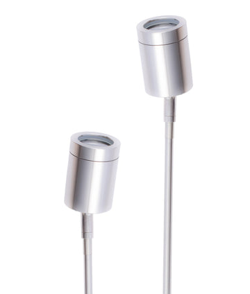 Single Adjustable Head Garden Spike Light IP65 Stainless Steel H626mm