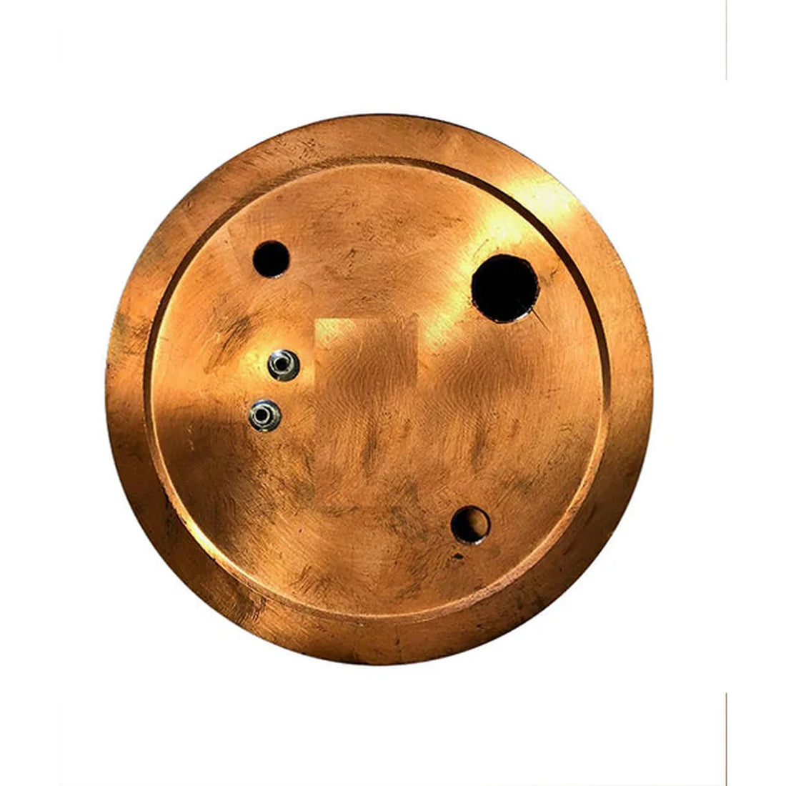 Exterior LED 12V Eyelid Step Wall Light Surface Mounted Stainless Steel and Copper Polished Solid Copper Polished Solid Copper IP54