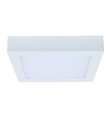 Surface Dimmable Surface Mounted Oyster Light (Square) 18W 5000K