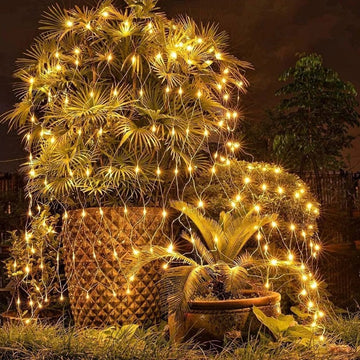 1600 LED Snowing Net Light