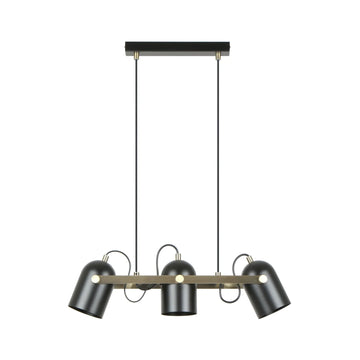 Tazza Interior Ellipse Shade Pendant Light With Antique Brass Hardware