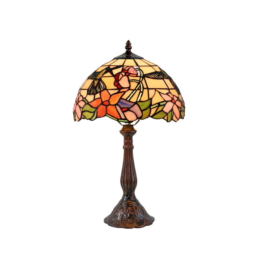 Hummingbird Leadlight Tiffany Table Lamp