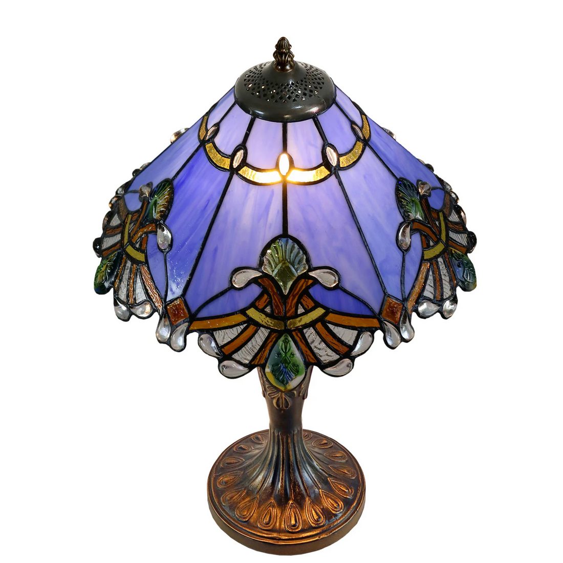 Benita Periwinkle Table Lamp