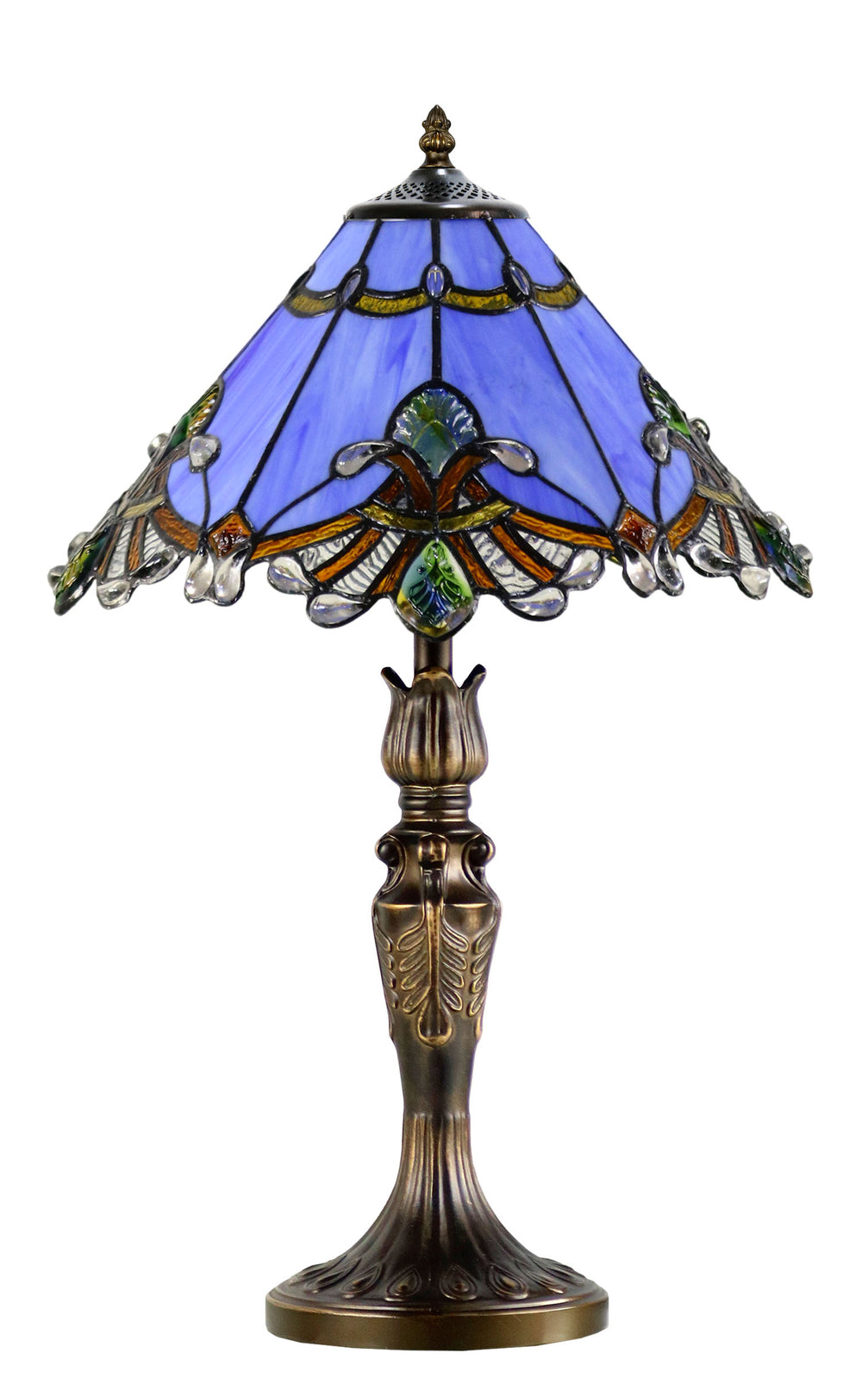 Benita Periwinkle Table Lamp