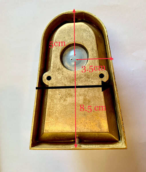 Torque Exterior Aged Brass Surface Mounted Cone Wall Light IP65