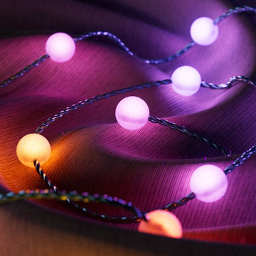 Twinkly LED Candie String Light USB-C Powered Green Wire Pearl Shape RGB - 200
