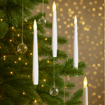 Set of 16 LED Wireless Candle with Interchanble Base