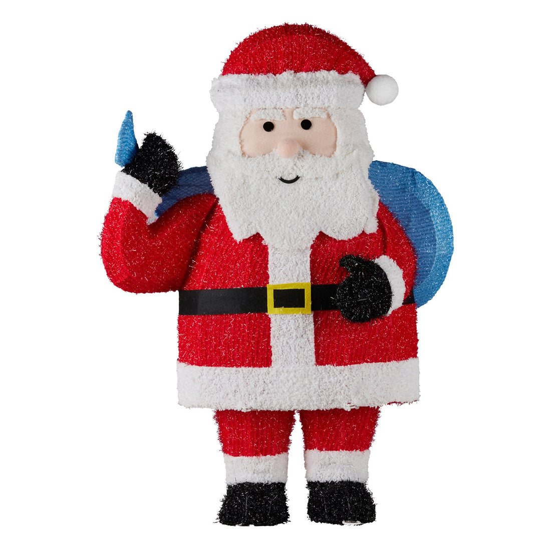 81cm Christmas Santa Display With Lights