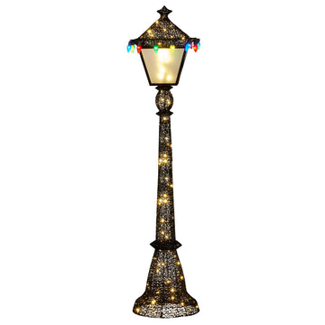 Christmas Lamp Post Display 183cm With Lights