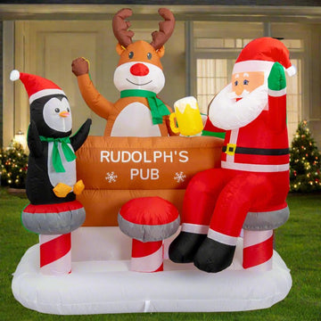 Inflatable Rudolphs Pub 150cm