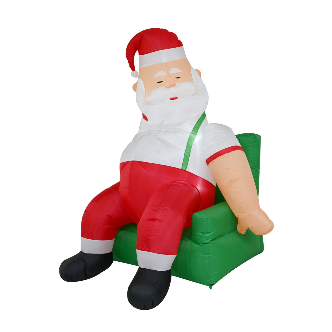 Inflatable Couch Potato Santa 190cm