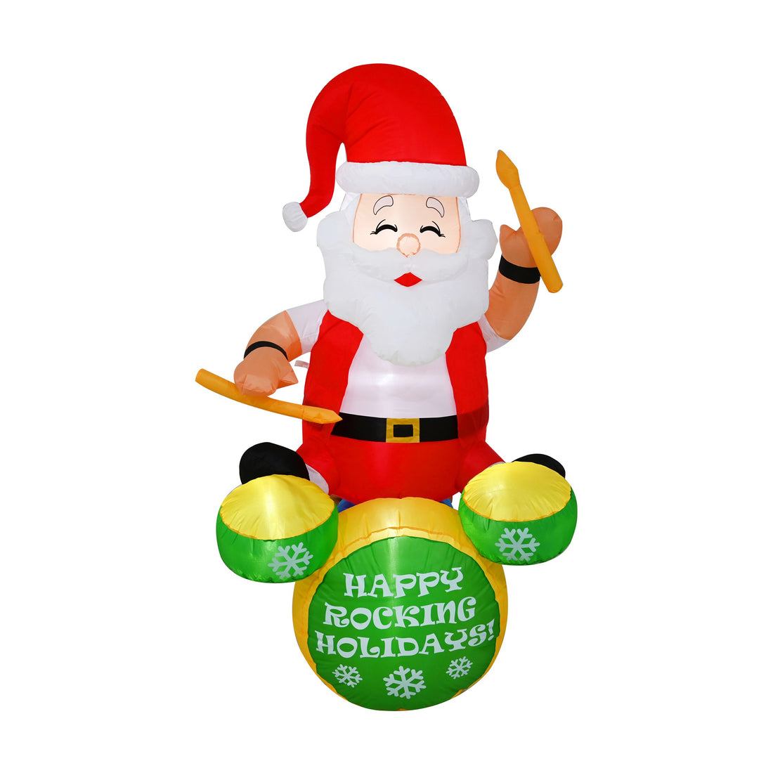 Inflatable Christmas Rocker 180cm Santa