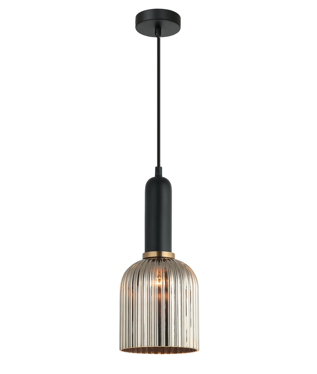 Vintaj Ellipse Shape Pendant Light Chrome