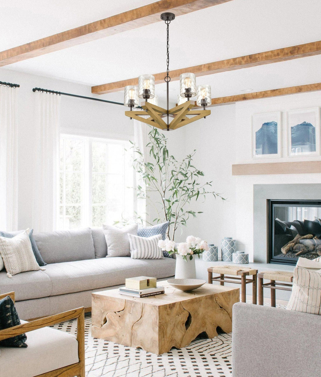 Votif Retro Pendant Light 6lt
