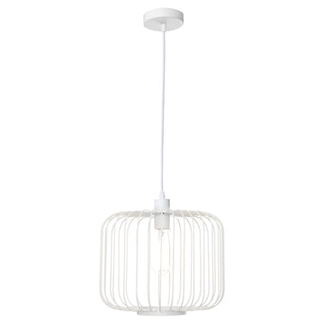 Bonn 1lt Pendant Light White