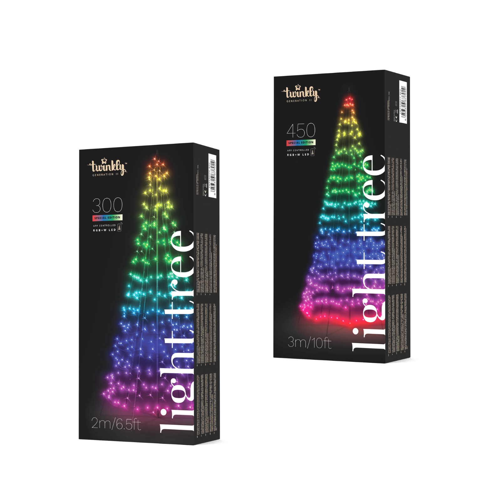 Twinkly LED Light Tree RGB+W - 2m/3m