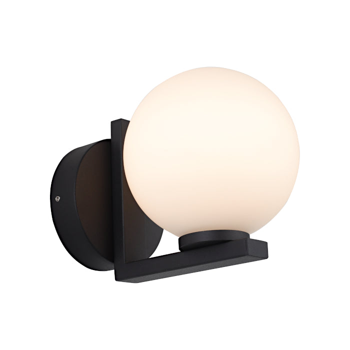 Elin IP Rated Wall Light Black
