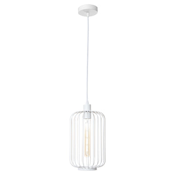 Kurten 1lt Pendant Light White
