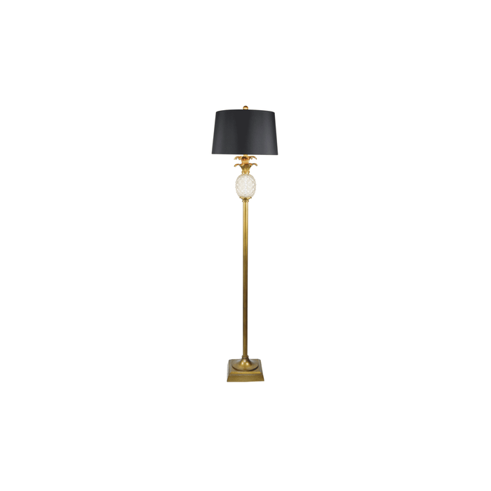 Langley Floor Lamp - Antique Gold