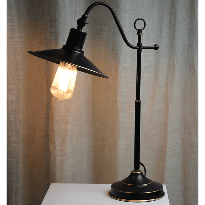 Boston Table Lamp Rubbed Bronze