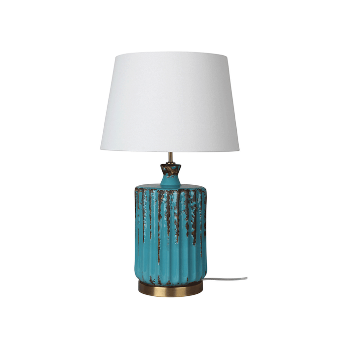 Azure Complete Table Lamp