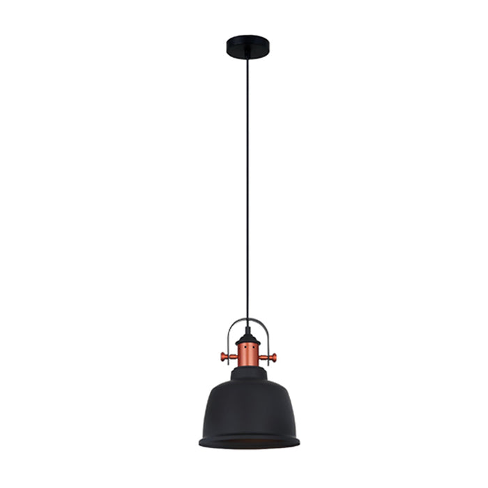 ALTA Bell with Copper Highlight Pendant Light