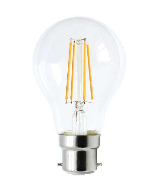LED Filament Dimmable Globes GLS B22 8W Set of 4